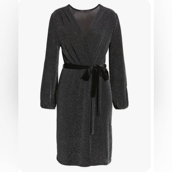 Fraiche by J Nordstrom sparkle holiday dress - Picture 1 of 4